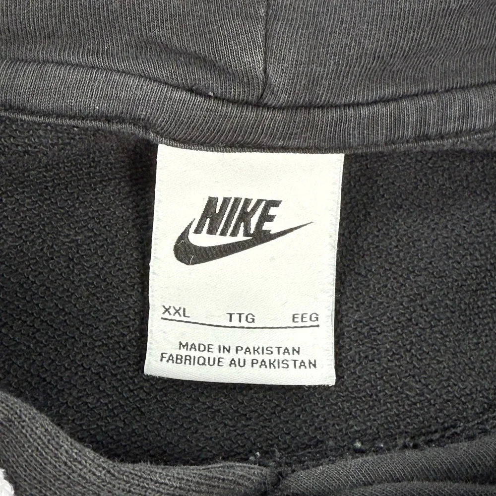 Nike Sportswear‎ French Terry Pullover Hoodie 2XL Black DD6168-010 Streetwear